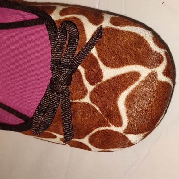 Sam and Libby Ballet Flats Giraffe Fur - Picture 4 of 12